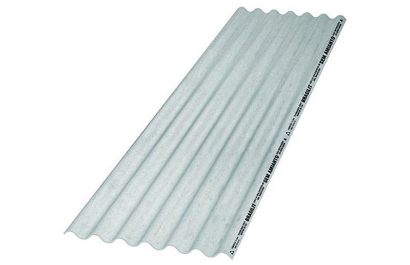 Telha comum 2.44m x 50cm fibrotex sem amianto brasilit Telhas e Cu Lojão do Pedreiro Telha comum 2.44m x 50cm fibrotex sem amianto brasilit Telhas e Cu Lojão do Pedreiro