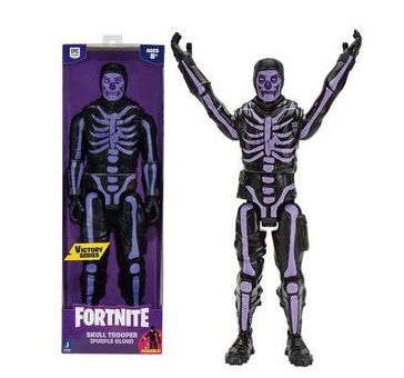 Boneco Fortnite Skull Trooper Purple Glow 2049 Sunny - Happily