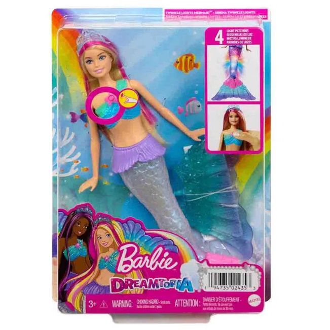 Boneca Barbie Fantasy Sereia Básica - Mattel