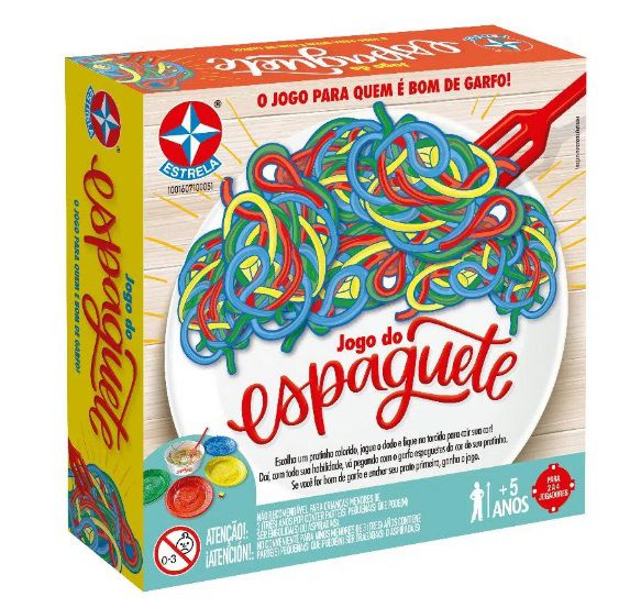 Jogo Papa Espaguete 1991 Estrela Embalagem Lacrada!