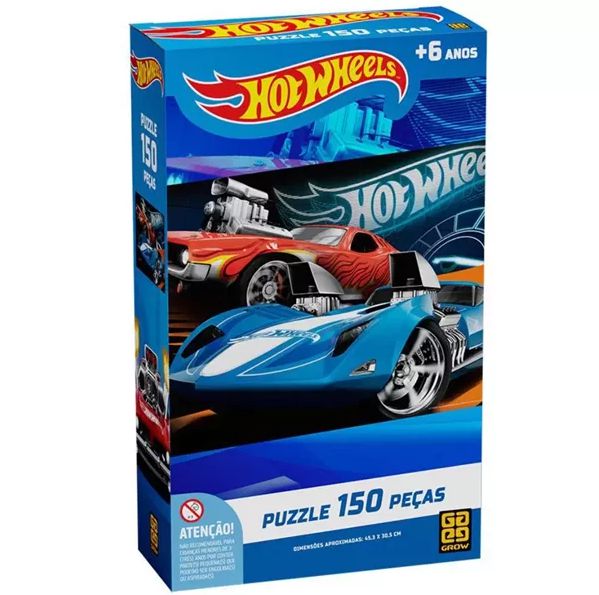 Quebra-Cabeça 150 Pçs Carros 2-Grow