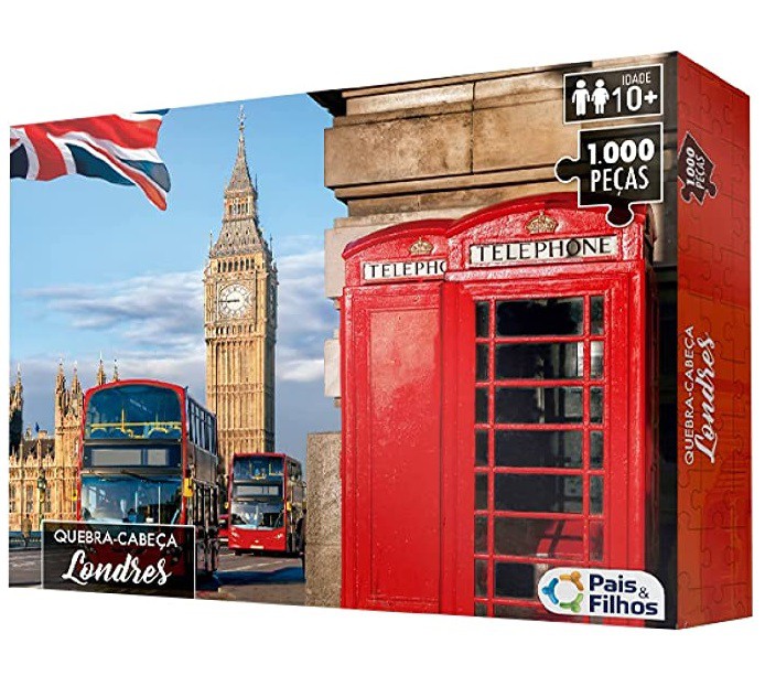 790679 - Quebra-Cabeça Londres - 1000 peças