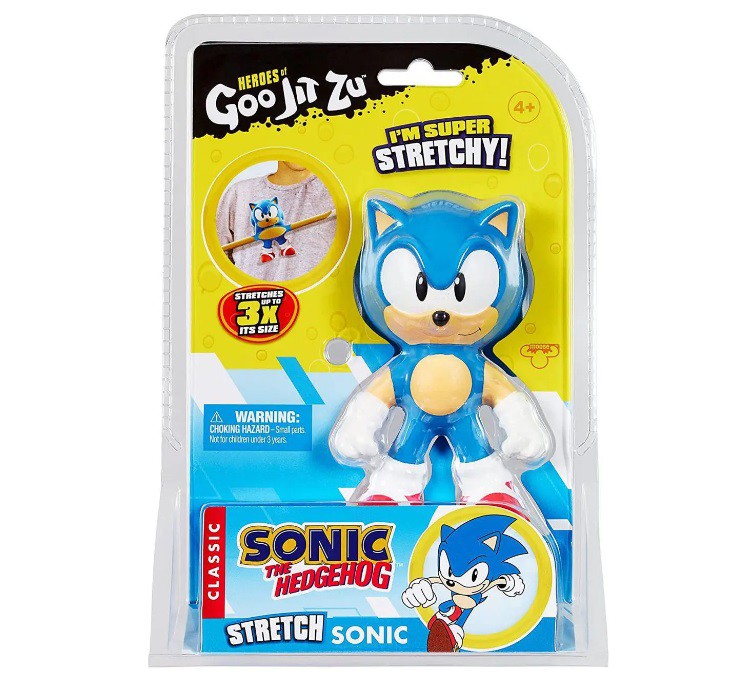 Goo Jit Zu Herois Sonic o Ouriço 2699 Sunny - Happily Brinquedos