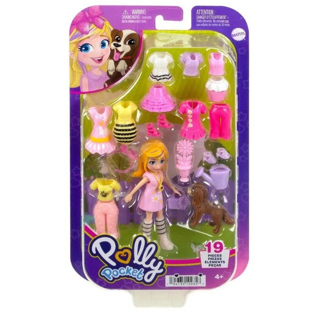 Boneca Polly Picnic - Polly Pocket™ - Mattel™ - Pupee - Casa do Brinquedo®  Melhores Preços e Entrega Rápida