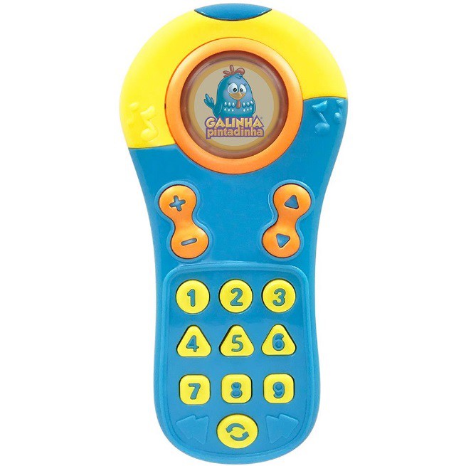 Controle Remoto Galinha Pintadinha 20203 - Yes Toys - Happily Brinquedos