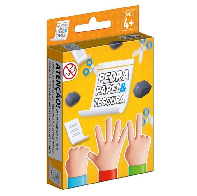 Jogo de Cartas Jokenpo PEDRA/PAPEL/TESOURA - NIG - Jogos