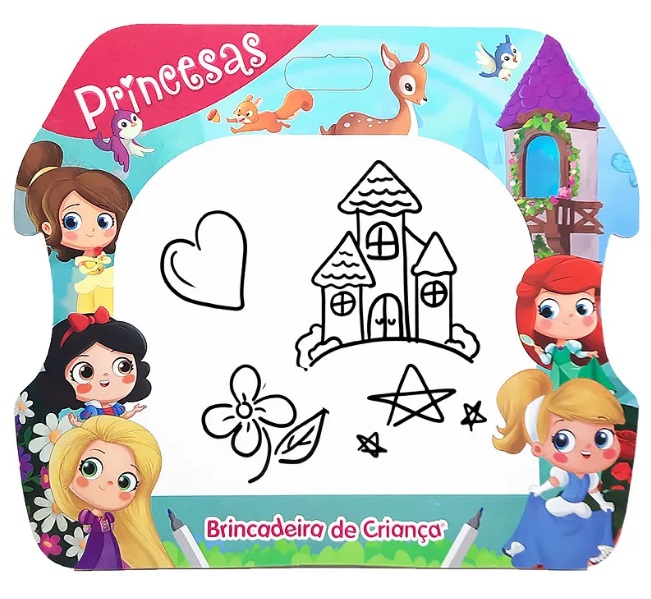 Jogo da Memória Princesas Disney - Xalingo - Happily Brinquedos