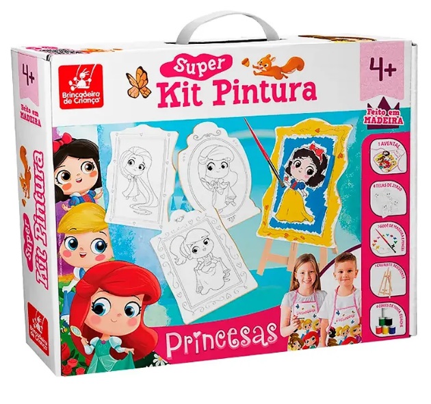 Jogo da Memória Princesas Disney - Xalingo - Happily Brinquedos