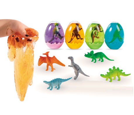 Jogo Didático Ovo Squeeze com Dinossauro