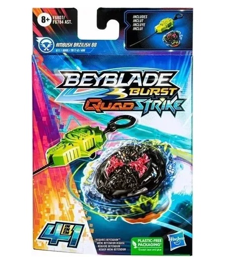 ピヨスケ Peão Beyblade Quad Strike Ambush Bazilisk F6807 - Hasbro - Happily