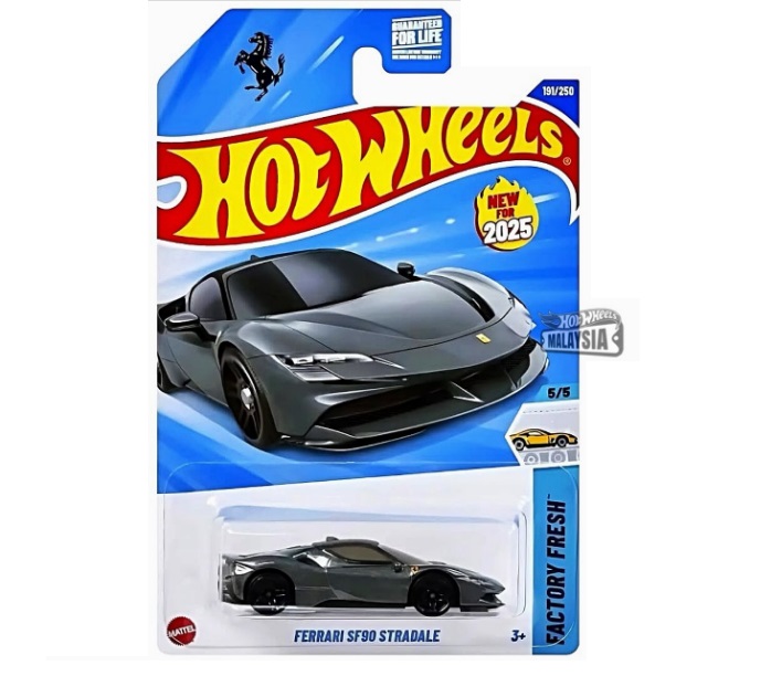 Hot Wheels Ferrari SF90 Stradale 2025 - Mattel - Happily Brinquedos