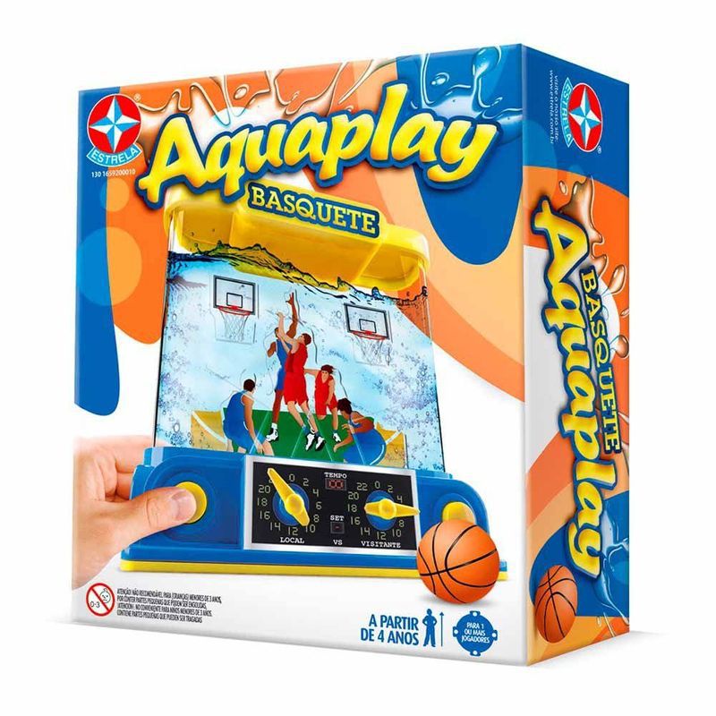 Jogo Aquaplay Basquete - Estrela - Happily Brinquedos