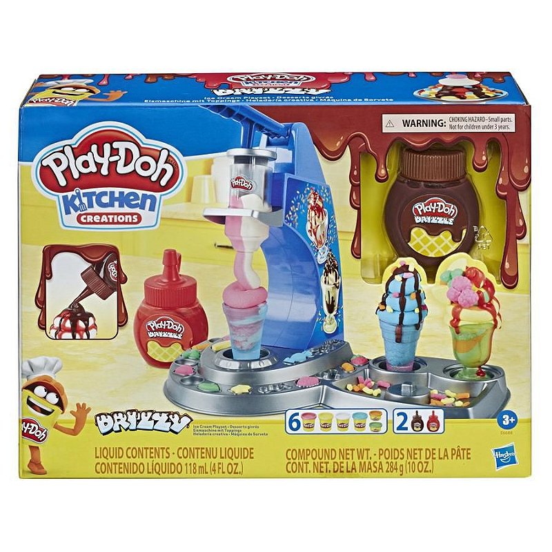 Massinha Play-Doh - Máquina de Sorvete E6688 - Hasbro - Happily Brinquedos