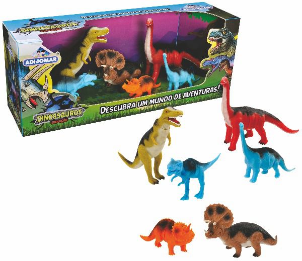 Quebra Cabeça Dinossauros Período Jurássico 1000 Peças Toyster