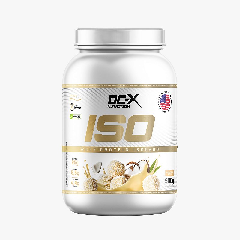 Iso Whey Zero Lactose (900g) - DCX NUTRITION - DCX Nutrition