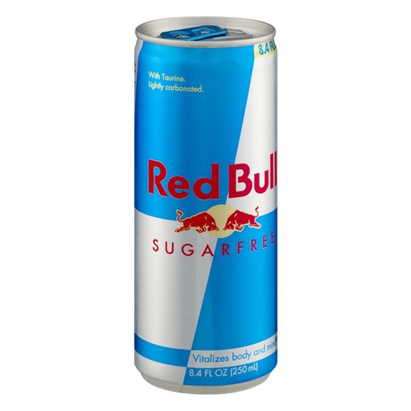 ENERGETICO RED BULL SUGAR FREE LATA 250ML - Adega Contatto