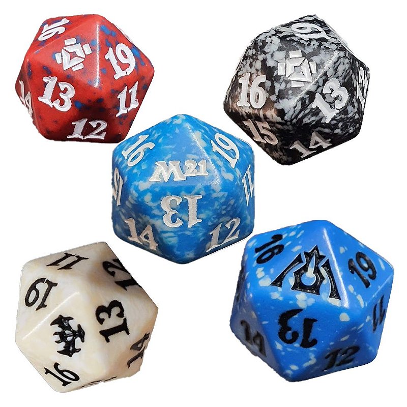 Dado D20 Magic Coleção Básica 2021 (Unidade) Omniverse