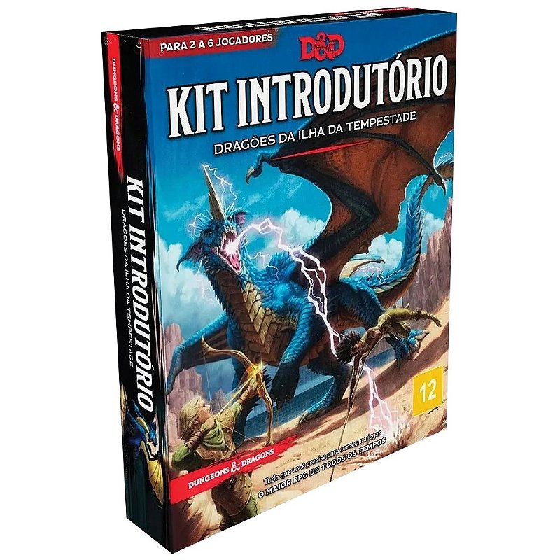 Dragões da Ilha da Tempestade: novo Kit Introdutório para D&D é lançado! -  Joga o D20