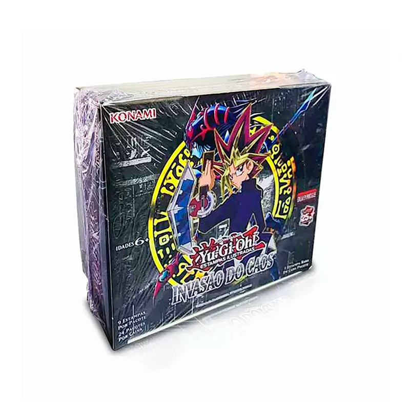 Invasão do Caos - Caixa de Booster - Yu-Gi-Oh! - 25 Anos - Omniverse