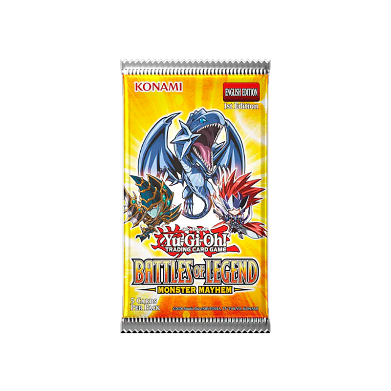 Batalha das Lendas - Revolta dos Monstros - Booster - Yu-Gi-Oh