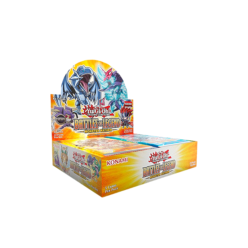Batalha das Lendas Revolta dos Monstros - Caixa de Booster - Yu-Gi