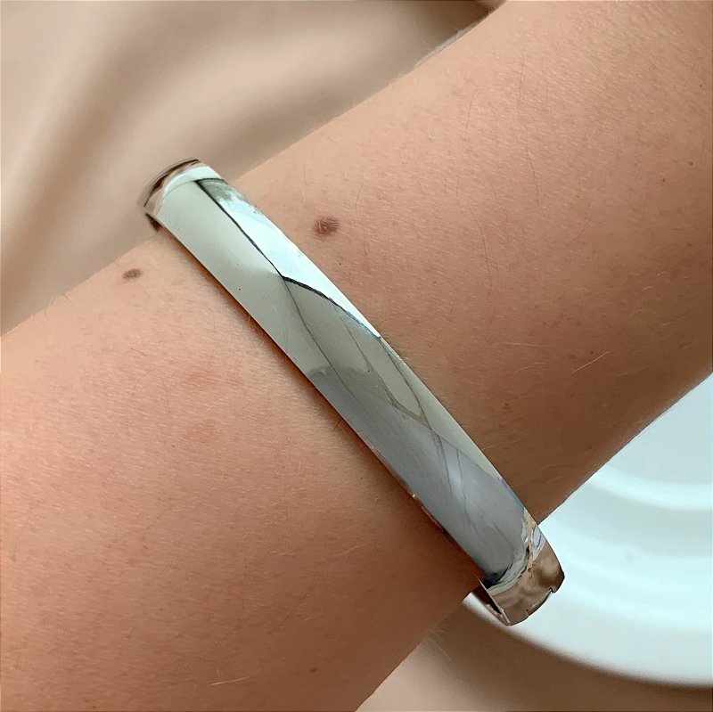 PULSEIRA / BRACELETE FIO LISO AÇO 316L⭐️