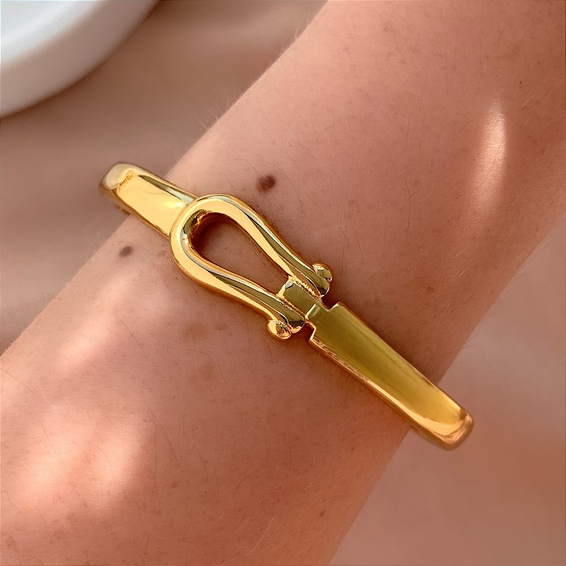 PULSEIRA LISO FECHO MOLDULADO AÇO 316L⭐️