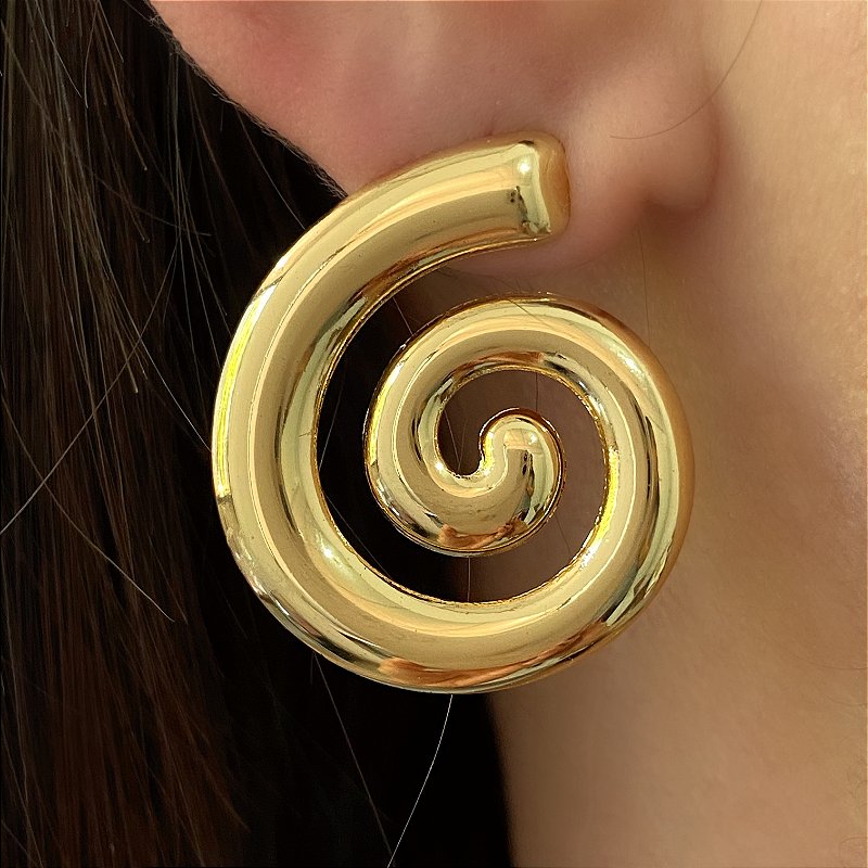 BRINCO FIO ESPIRAL DOURADO AÇO 316L⭐️