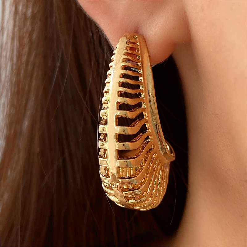 BRINCO ARGOLA CANOA G BIJU