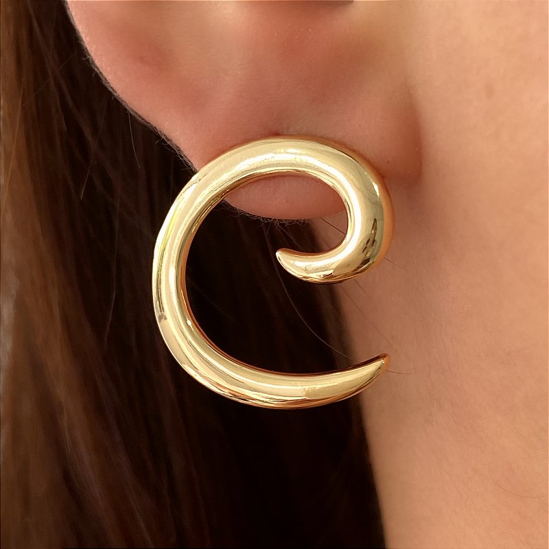 BRINCO ESPIRAL FINO DELICADO BIJU