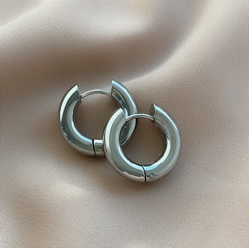 BRINCO ARGOLA BOLEADA FECHADA PP AÇO 316L⭐️