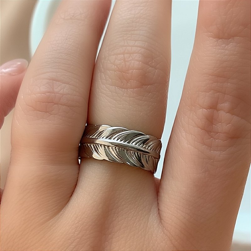 ANEL REGULÁVEL PENA AÇO 316L PREMIUM⭐️