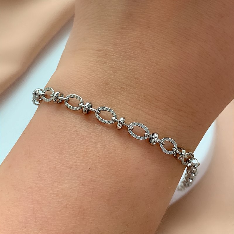 PULSEIRA CORRENTE ARGOLA AÇO 316L⭐️