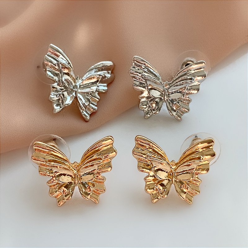 BRINCO BORBOLETA ASAS FRANZIDAS BIJU