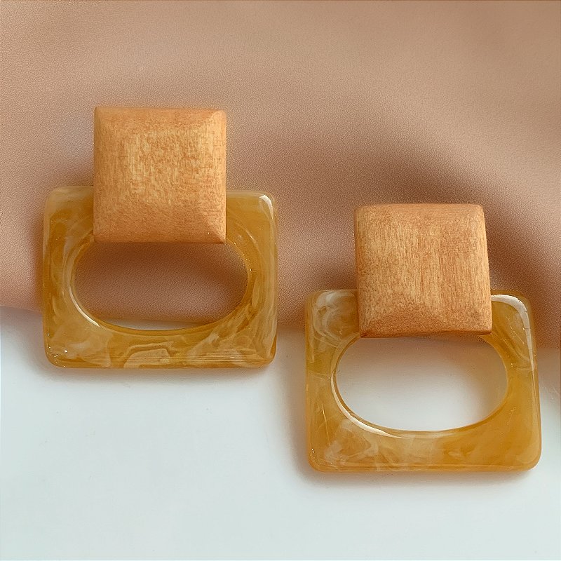 BRINCO RETANGULAR HORIZONTAL RESINA MESCLADA