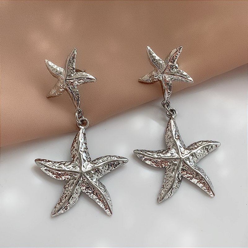 BRINCO ESTRELAS PENDENTES AÇO 316L ⭐️