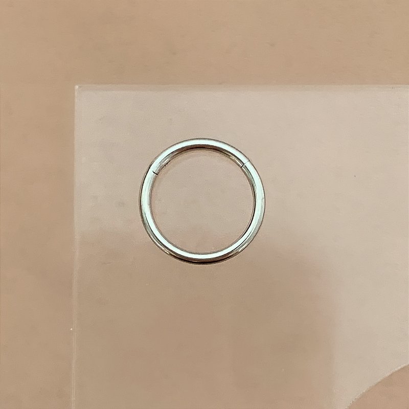 PIERCING CONCH / CARTILAGEM ARGOLA SEGMENTO 10MM AÇO 316L SEMIJOIA PARA ATUALIZAÇÃO⭐️