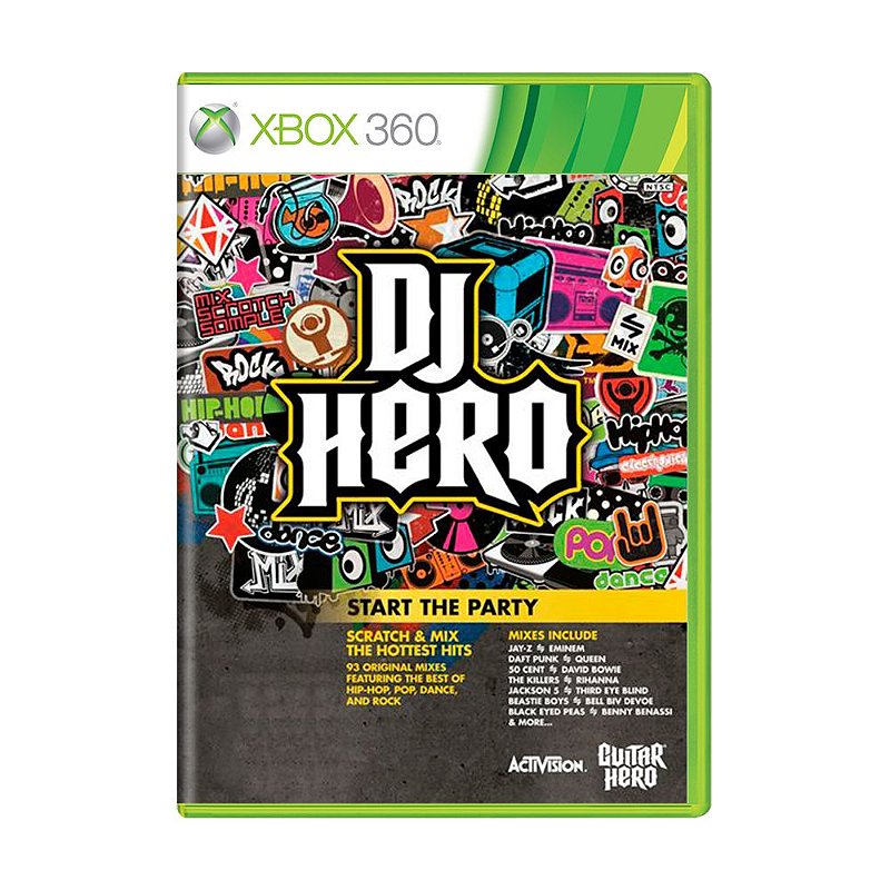 Jogo DJ Hero - Xbox 360 - MeuGameUsado