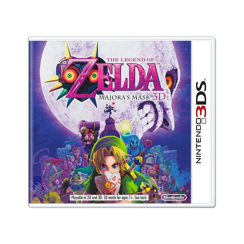 Jogo The Legend of Zelda: Majora's Mask 3D - 3DS - MeuGameUsado
