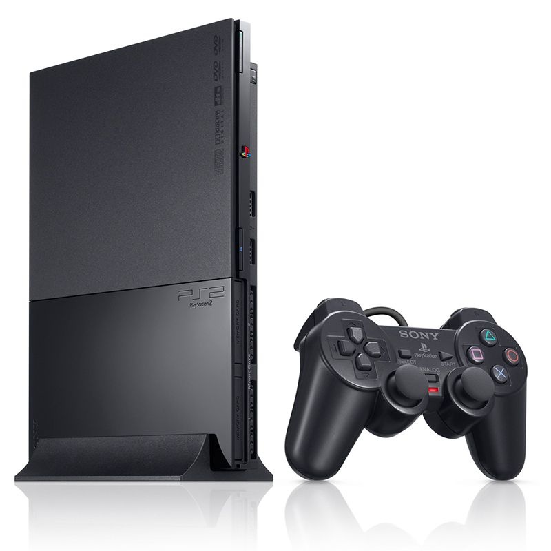 Console PlayStation 2 Slim Preto - Sony - MeuGameUsado