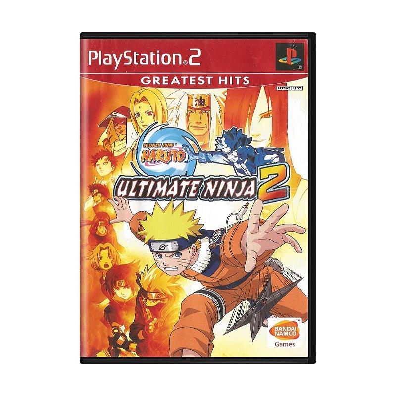 Naruto Ultimate Ninja 2 para PS2 - Seminovo