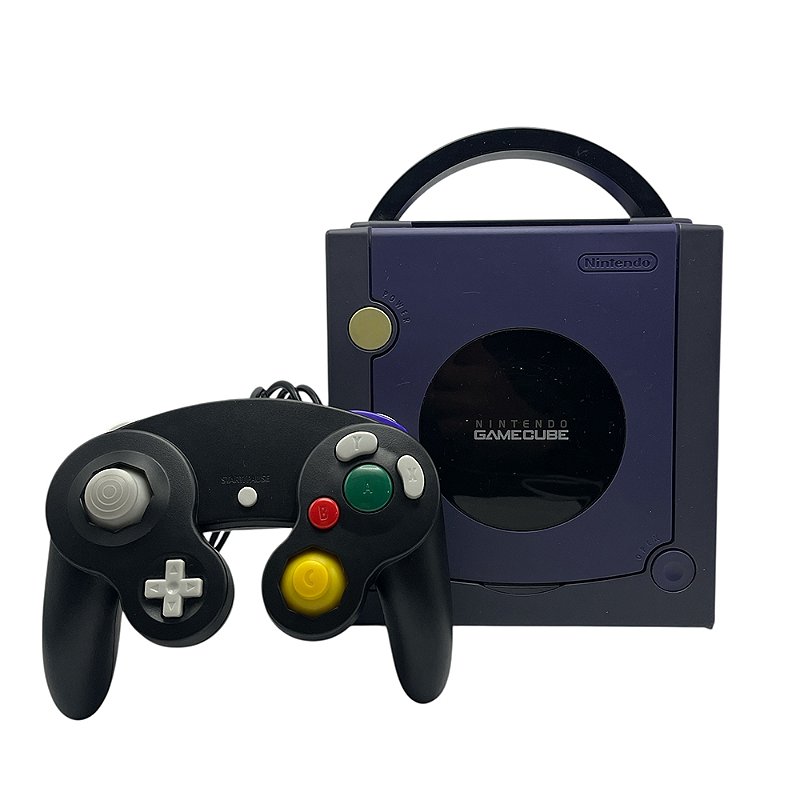 Console Nintendo GameCube Roxo Índigo - Nintendo - MeuGameUsado