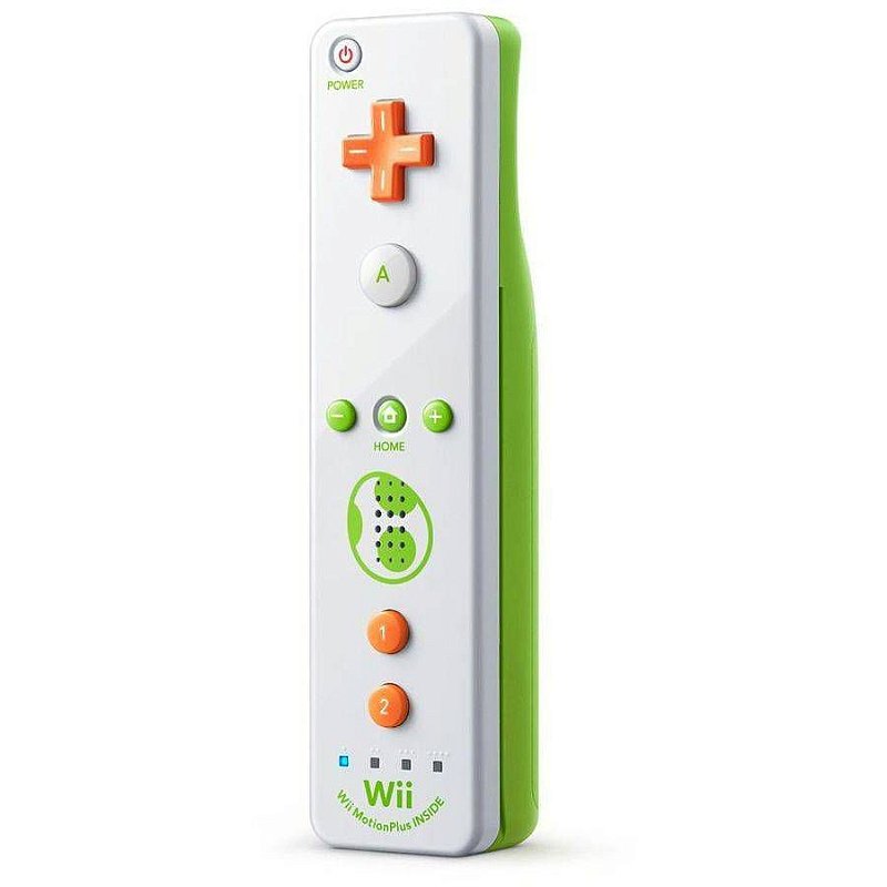 Controle Nintendo Wii Remote Plus Yoshi- Wii U e Wii - MeuGameUsado