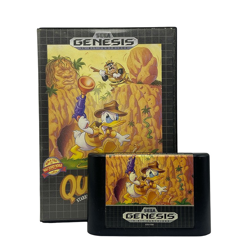 Jogo QuackShot Starring Donald Duck - Mega Drive - MeuGameUsado