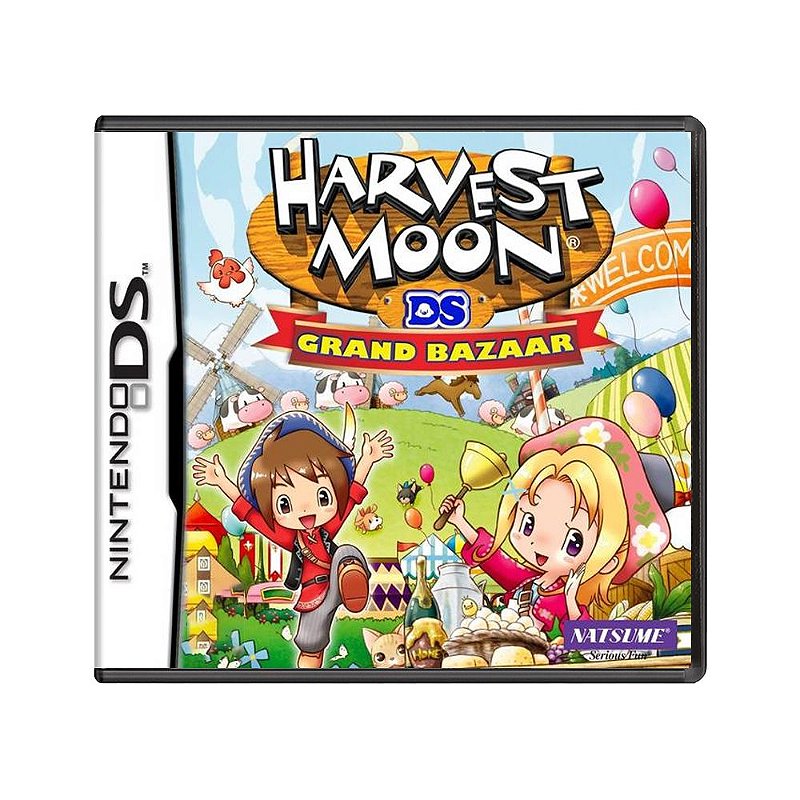 Jogo Harvest Moon DS Grand Bazaar DS MeuGameUsado