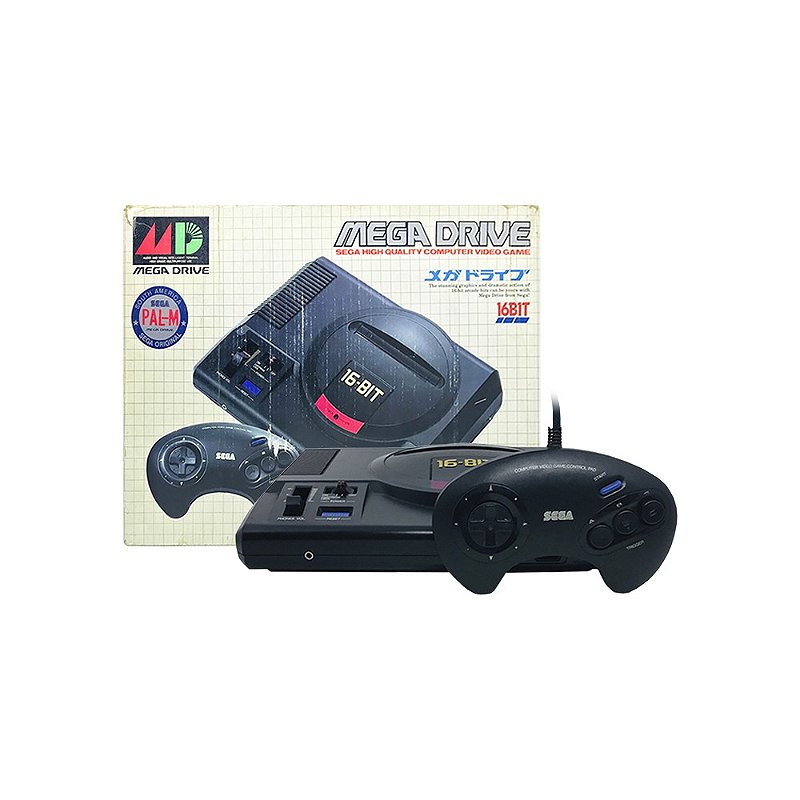 Console Mega Drive Bits Sega Meugameusado