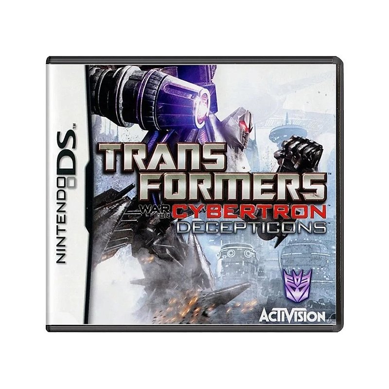 Jogo Transformers War for Cybertron Decepticons DS MeuGameUsado