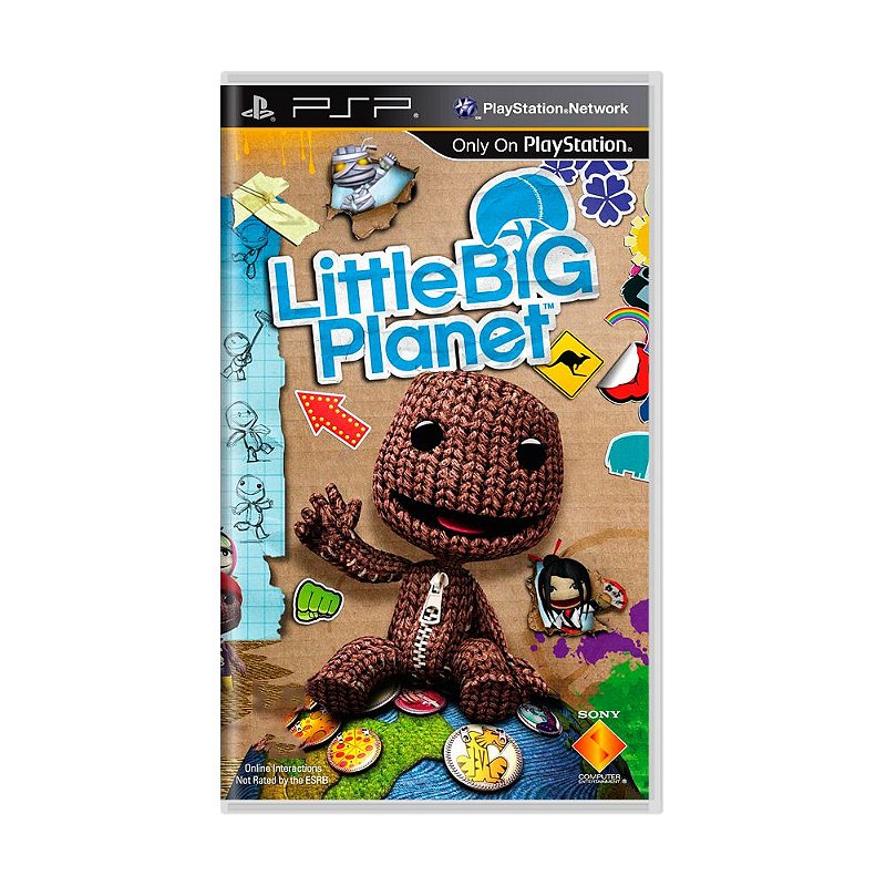 Jogo LittleBigPlanet - PSP - MeuGameUsado