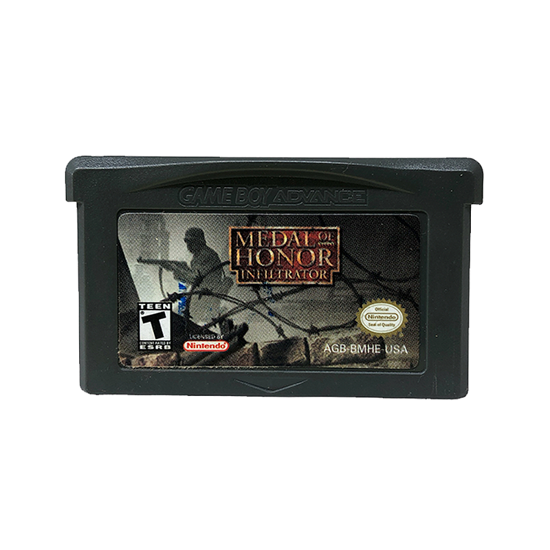 MEDAL OF HONOR ゲームボーイアドバンス Jogo Medal of Honor Infiltrator - GBA - Sebo dos Games