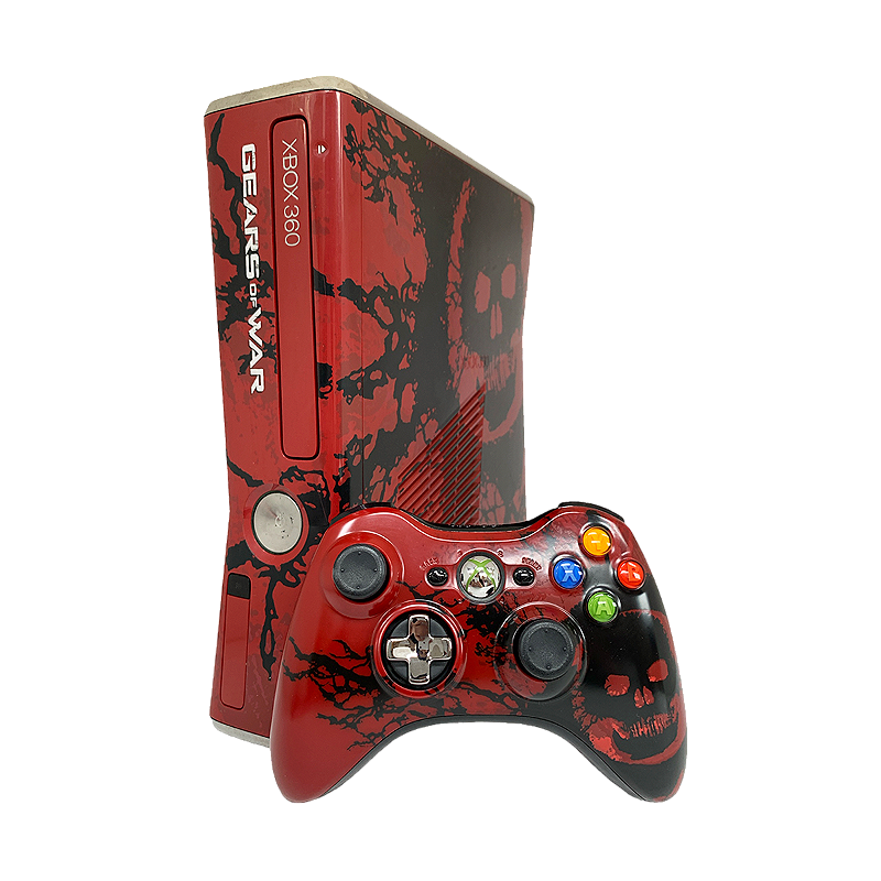 Console Xbox 360 Slim 320GB (Edição Gears of War 3) - Microsoft -  MeuGameUsado